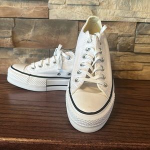 Platform Converse shoes. Brand new never worn!